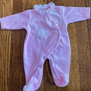 Baby Girl Footsie Pajama/Outfit